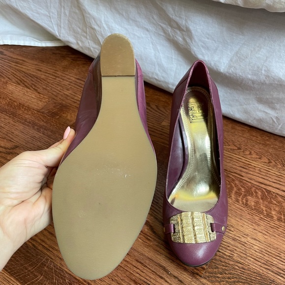 🟠 2/40$ New leather wedge heels - Picture 3 of 3